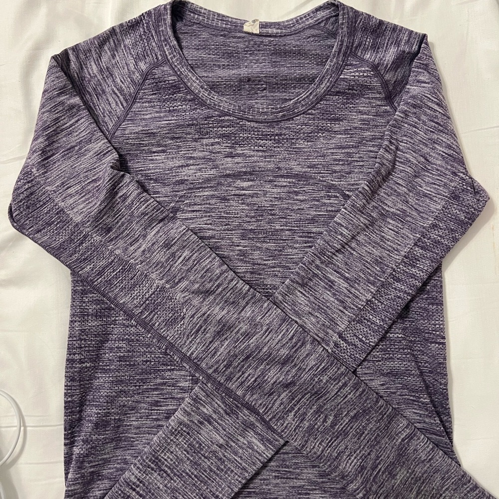 Lululemon Swiftly Tech Heathered Purple - image 2